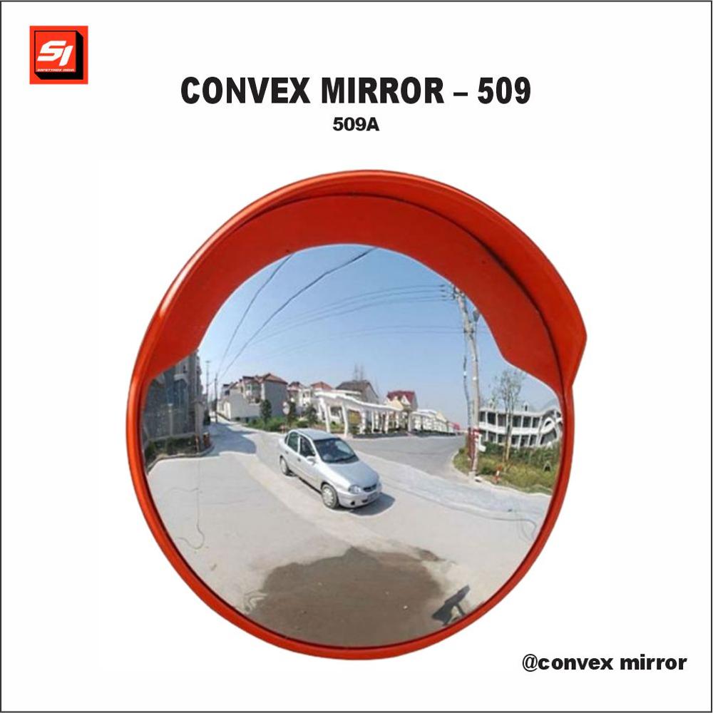 Traffic Convex Mirror 48 Inches 122cm - 509a - Color: Red