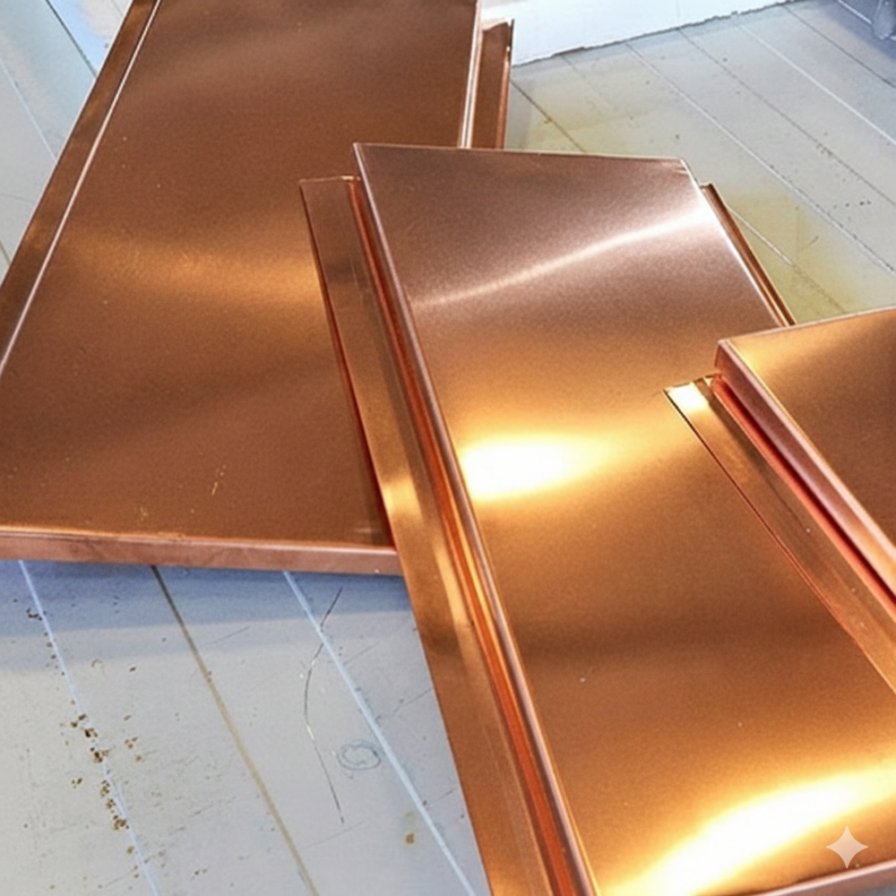 Cuni90 10 Alloy Sheet - 1-2 Millimeter Thickness | Copper Color, Customized Shape, Grade Cuni90/10