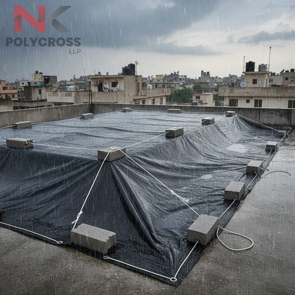 Terrace Waterproof Sheet - Color: Blue