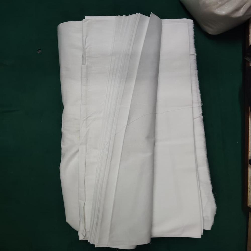 White cloth for Rajai Cover 60 inch