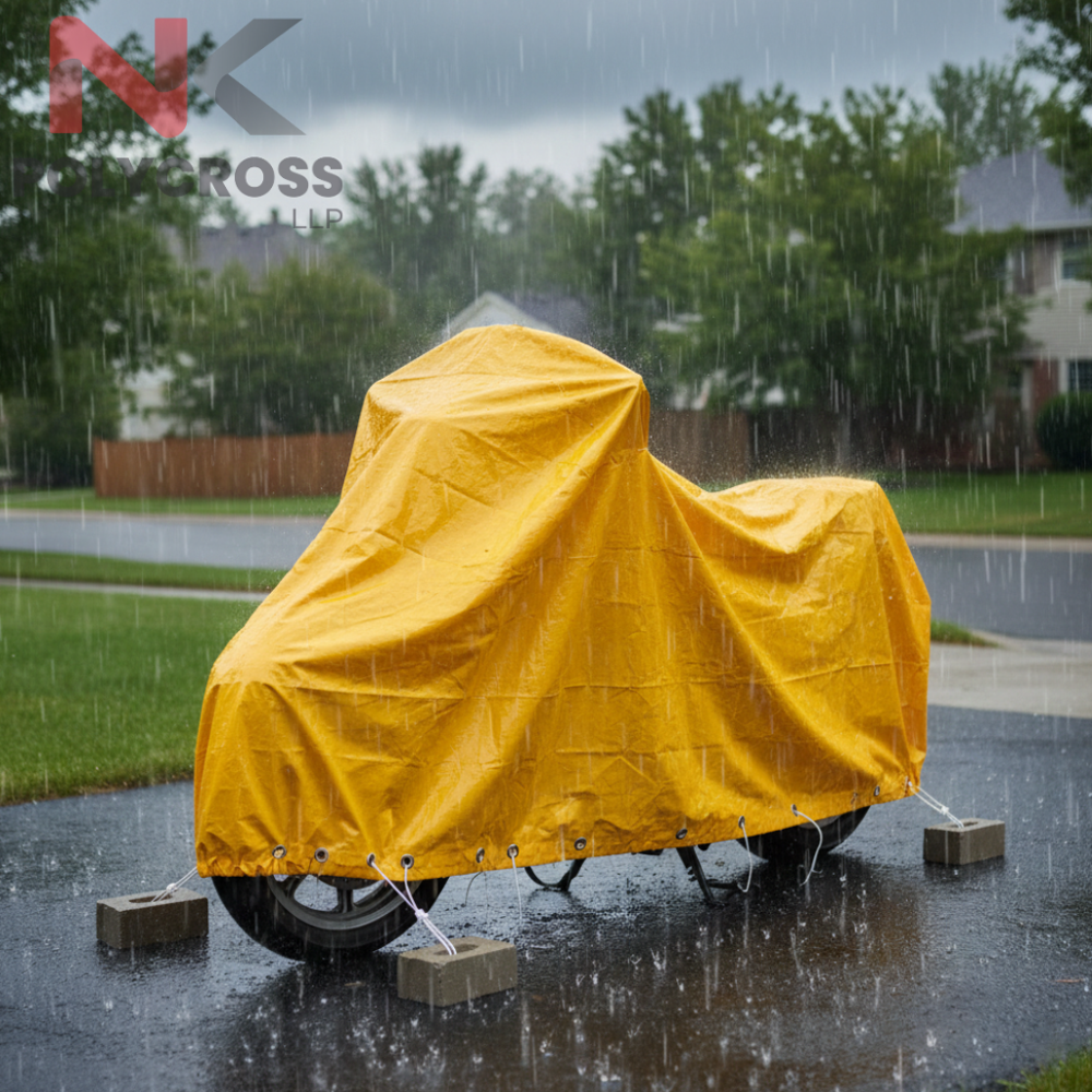 Bike Cover Sheet - Color: Blue