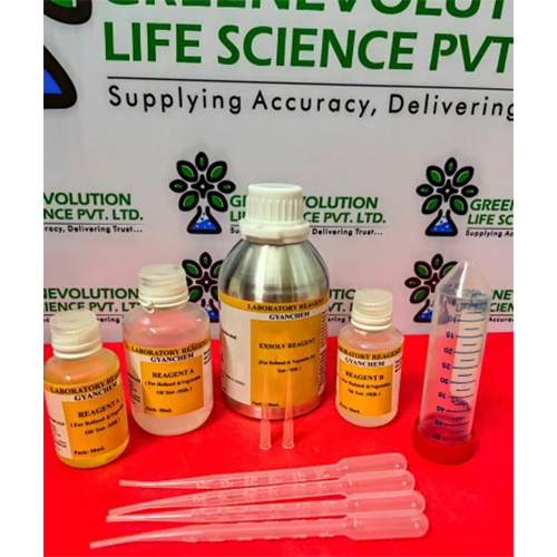 Rapid Refined Vegetables Oil Adulteration Test Kit 50 Tests - Grade