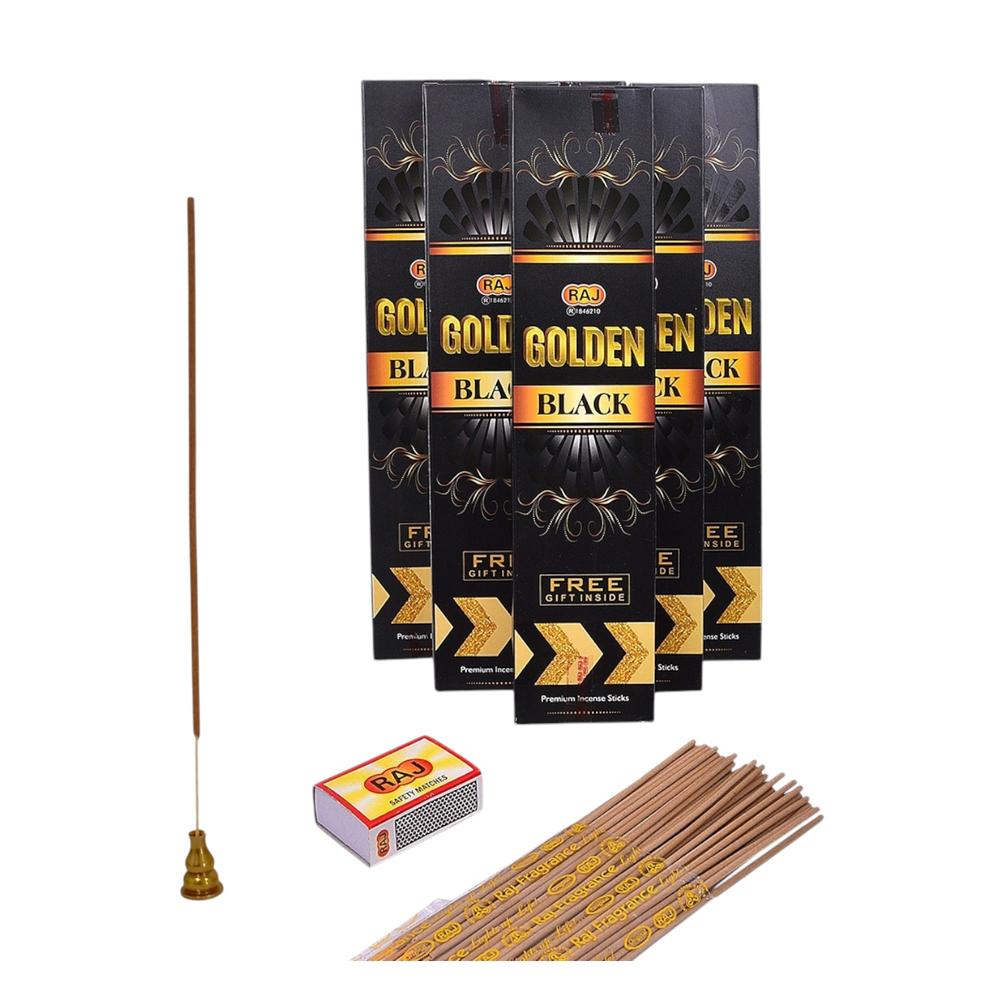 Golden Black Premium Incense Sticks