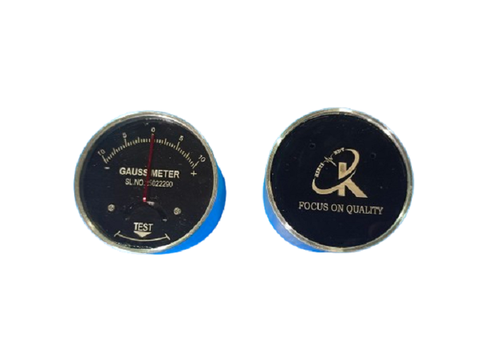 Gauss Meter Magnetic Field Strength Indicator - Color: Blue & White