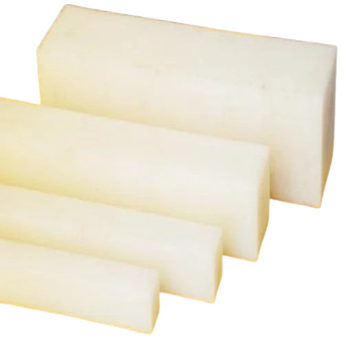 Cast Nylon Rod - 1 X 1 Meter , Rigid White Nylon With Round And Straight Shaping, 200 Weight, Length Options 300 - 1000