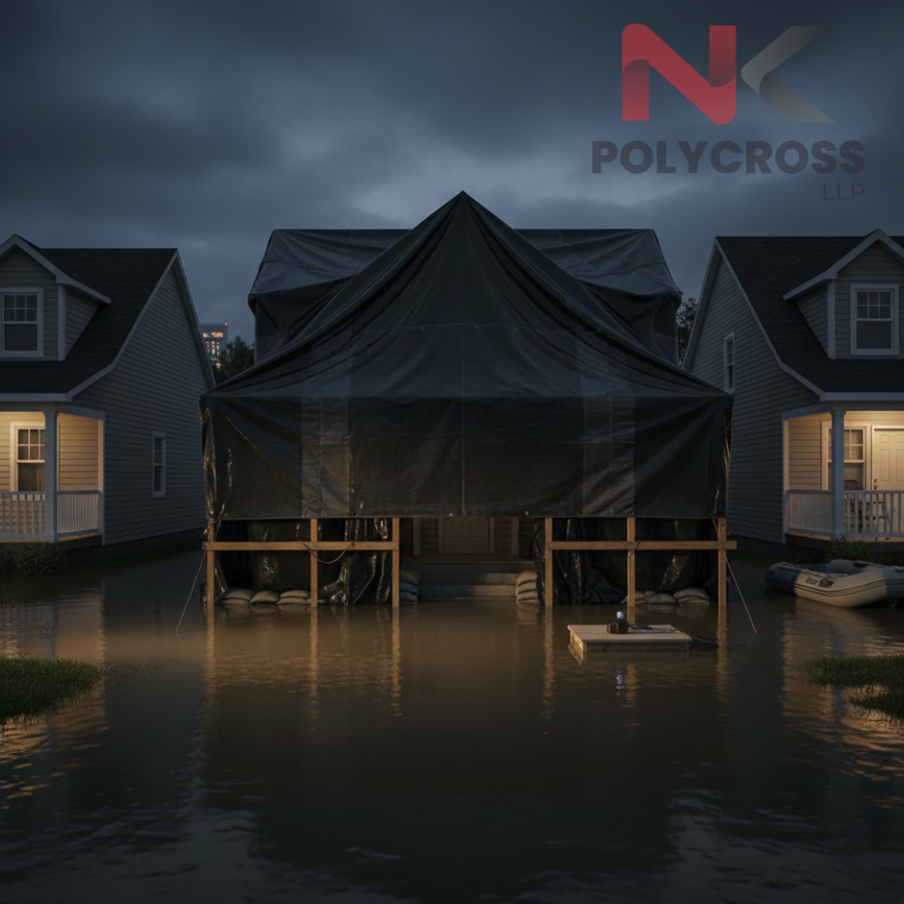 Flood Protection Sheet - Color: Blue