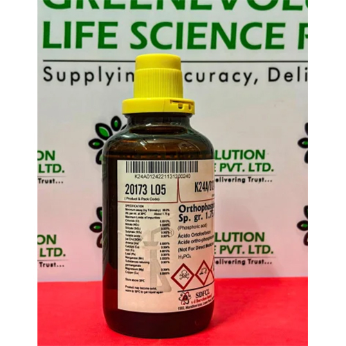 Orthophosphoric Acid Phosphoric Acid Sd Fine