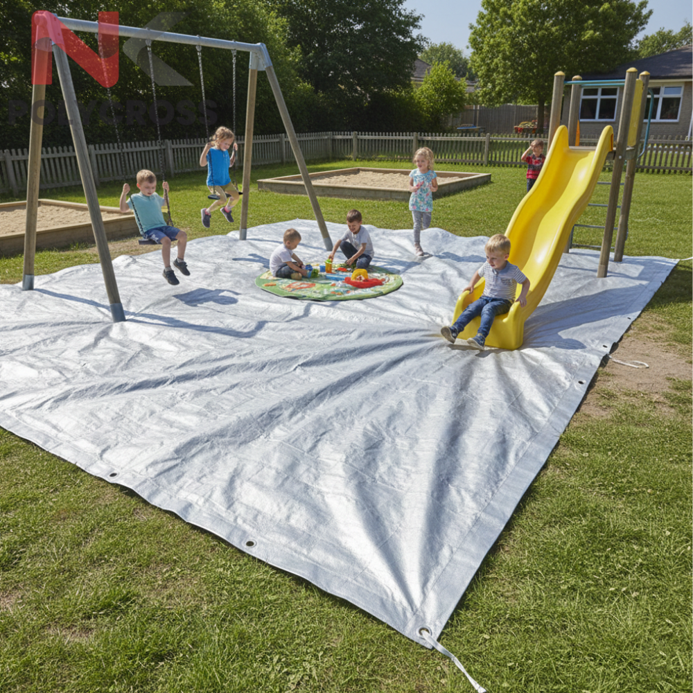 Kids Play Mat Sheet - Color: Blue