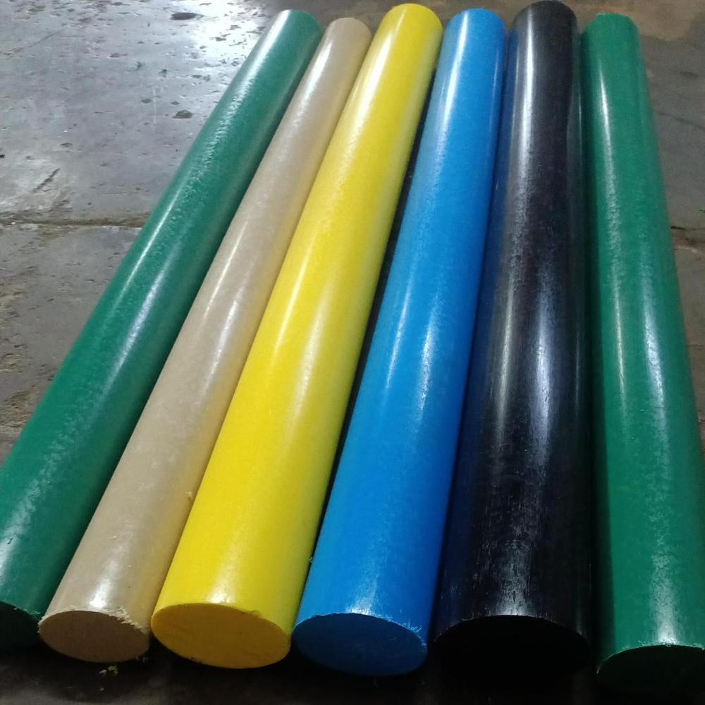 Delrin Rods - Color: White/black