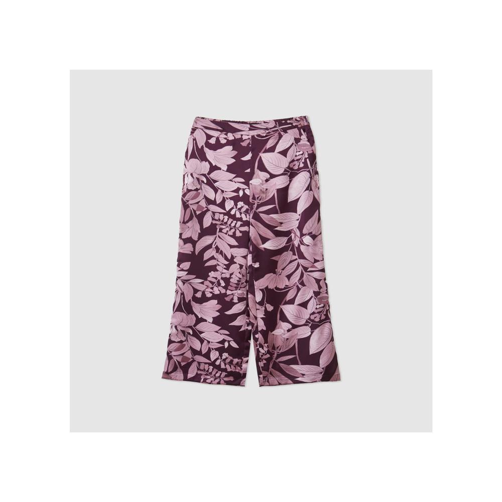 Women's Premium Rayon Floral Print Wide Leg Pajama