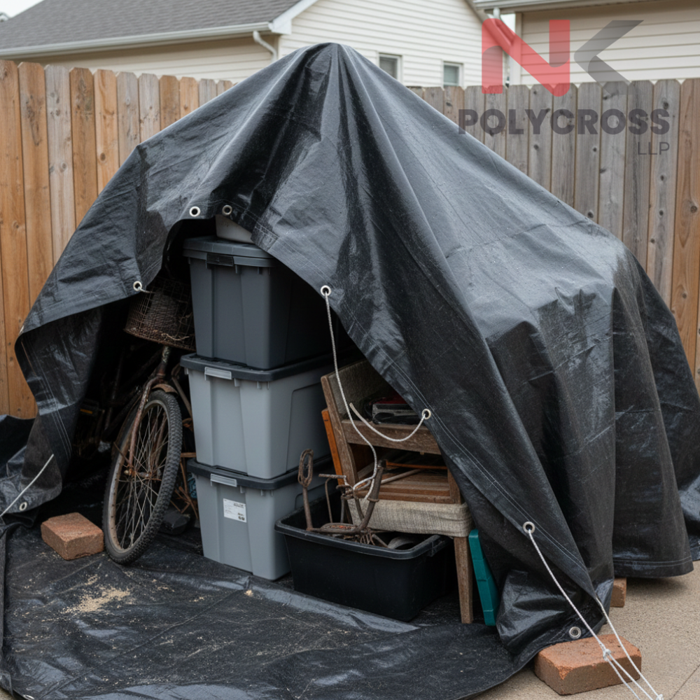 Outdoor Utility Sheet - Color: Blue