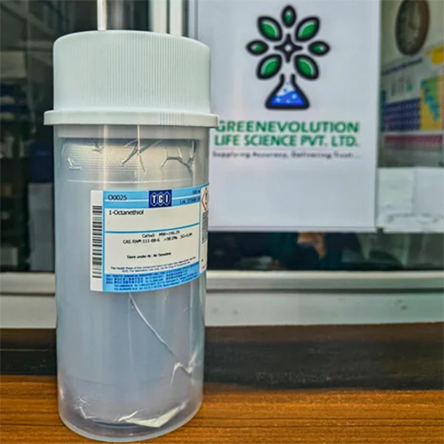 1-octanethiol Tci - Colorless To Light Yellow Liquid, >99.0% Purity, Miscible In Water And Alcohol, Glass Bottle Packaging