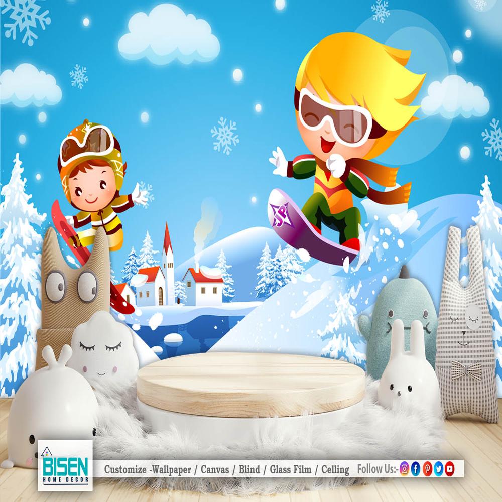 Educational Wallpaper - Material: Non Woven
