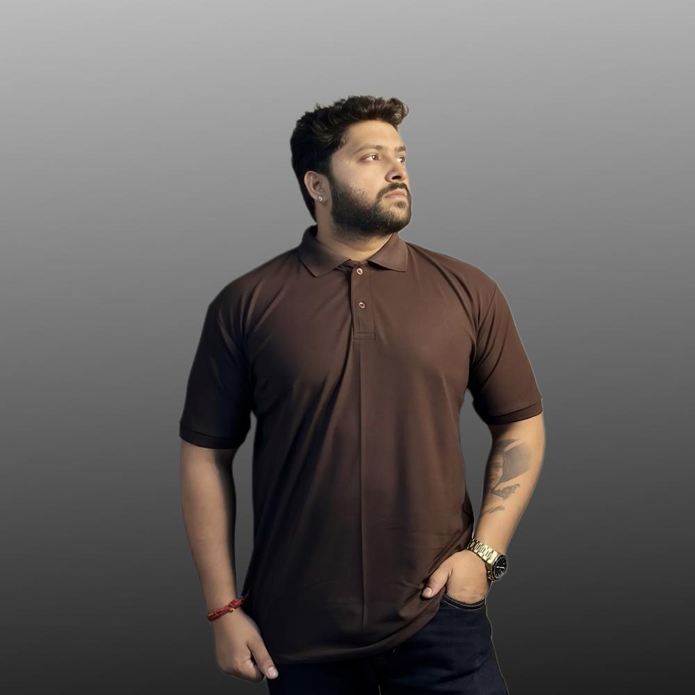Mens Sap Comb Matty Polo T-shirt - Color: As Per Requirement