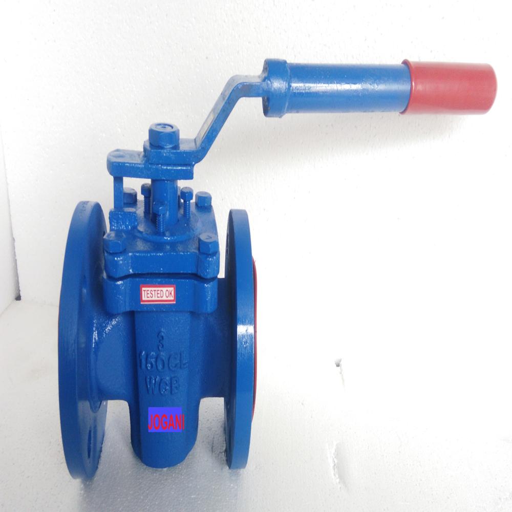 Self Lubricating Type Plug Valve - Color: Blue