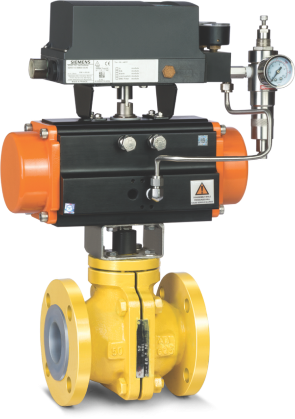 PTFE  Lined Ball Valve