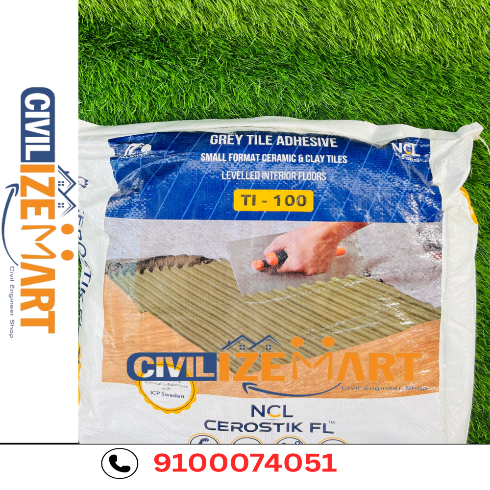 Ceramic Tile Adhesive - Ncl - Color: Grey