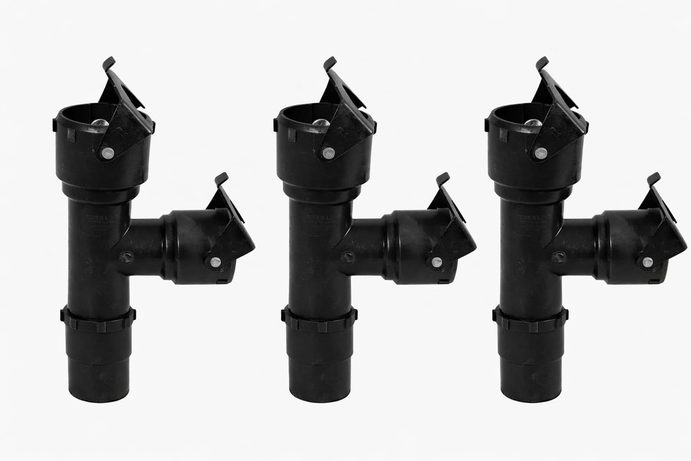 63MM,75MM, 90MM, 110MM C TYPE BLACK TEE