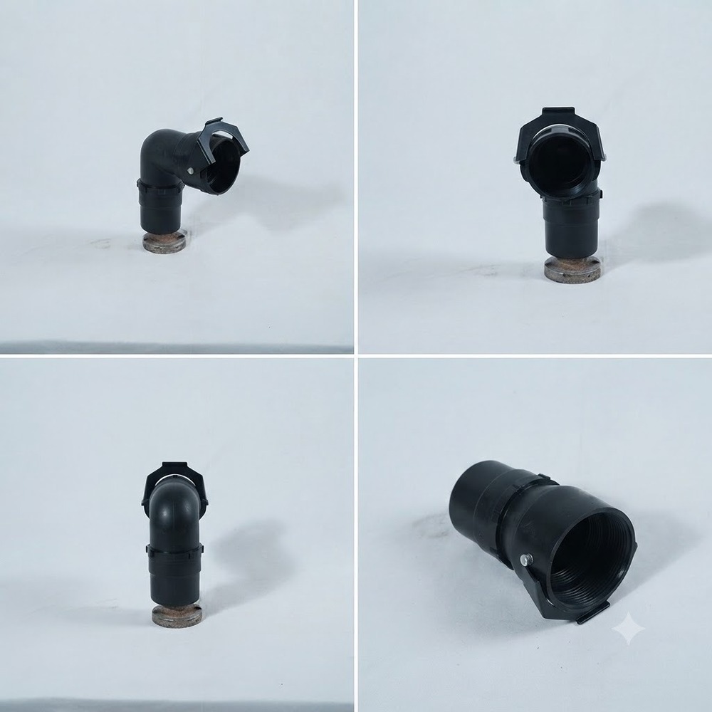 63Mm,75Mm, 90Mm, 110Mm C & Kp Type Black Bend - Application: Water Supply And Irrigation