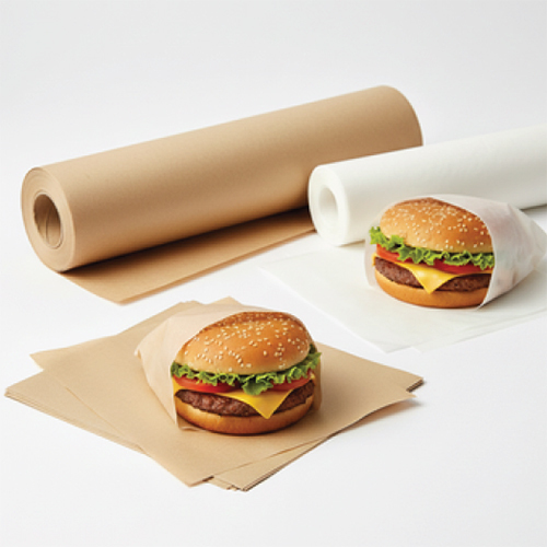 Food Wrapping Paper Roll And Sheet