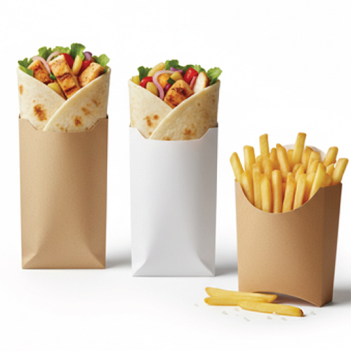 French Fries Wrap Paper Pouch