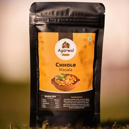 Chhole Masala - Powder | 100 G Pouch, Fssai Certified, Rich Brown Color For Authentic Indian Flavor