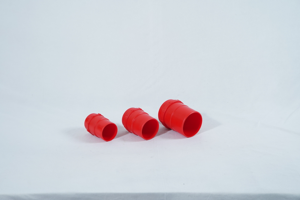 63MM,75MM, 90MM, C TYPE RED RIVERLINE END CAP