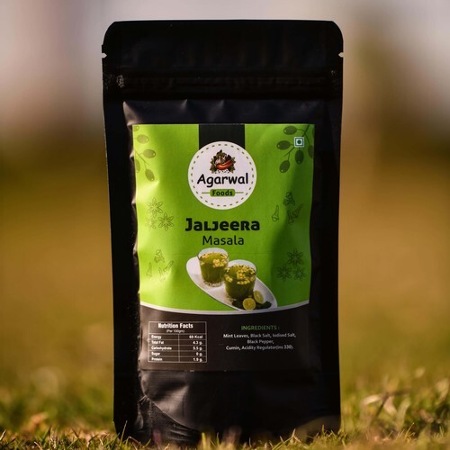 Jaljeera Powder - Pouch | Green Powder, Ideal For Flavoring, Enhancing Beverages, And Culinary Uses