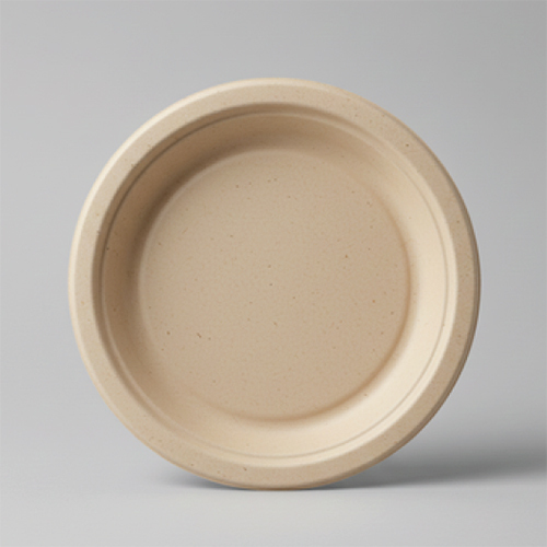 Natural Round Plate