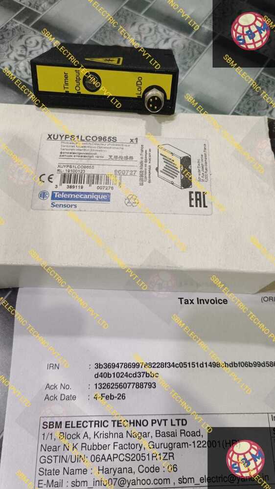 TELEMECHANIQUE LASER SENSOR, XUYPS1LCO965S