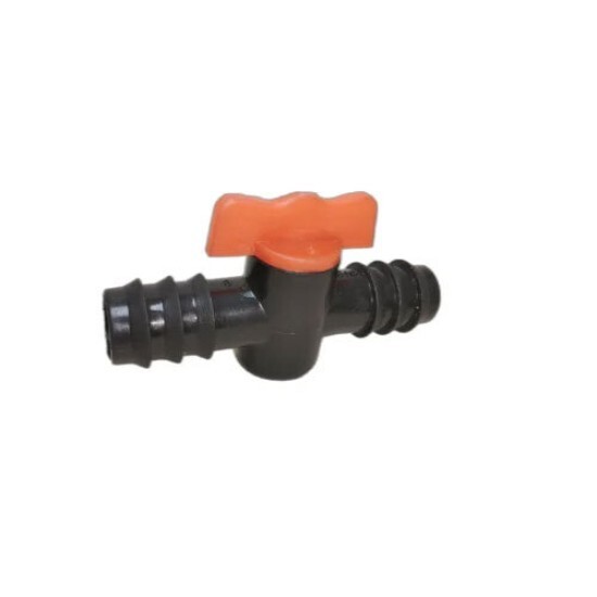 Lateral Cock - Pp Material, 12mm, 16mm, 20mm Diameter | Black Color, Ideal For Drip Irrigation In Agriculture Applications