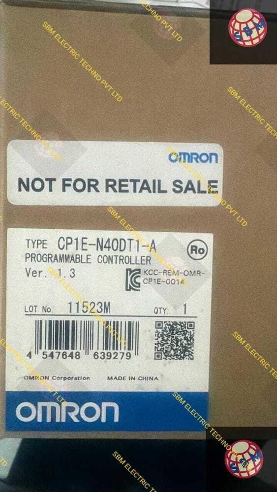 OMRON PROGRAMMABLE CONTROLLER, CP1E-N40DT1-A