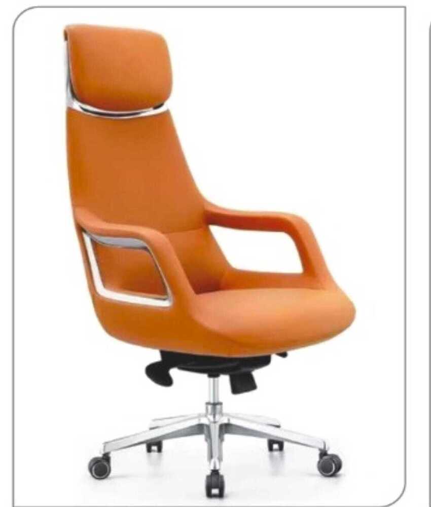 Royal Revolving Boss Office Chair - Color: Orange