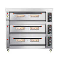 3-DECK 6-TRAY GAS OVEN
