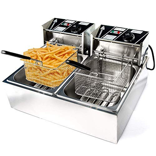 DOUBLE  DEEP FRYER (6+6 LTR)