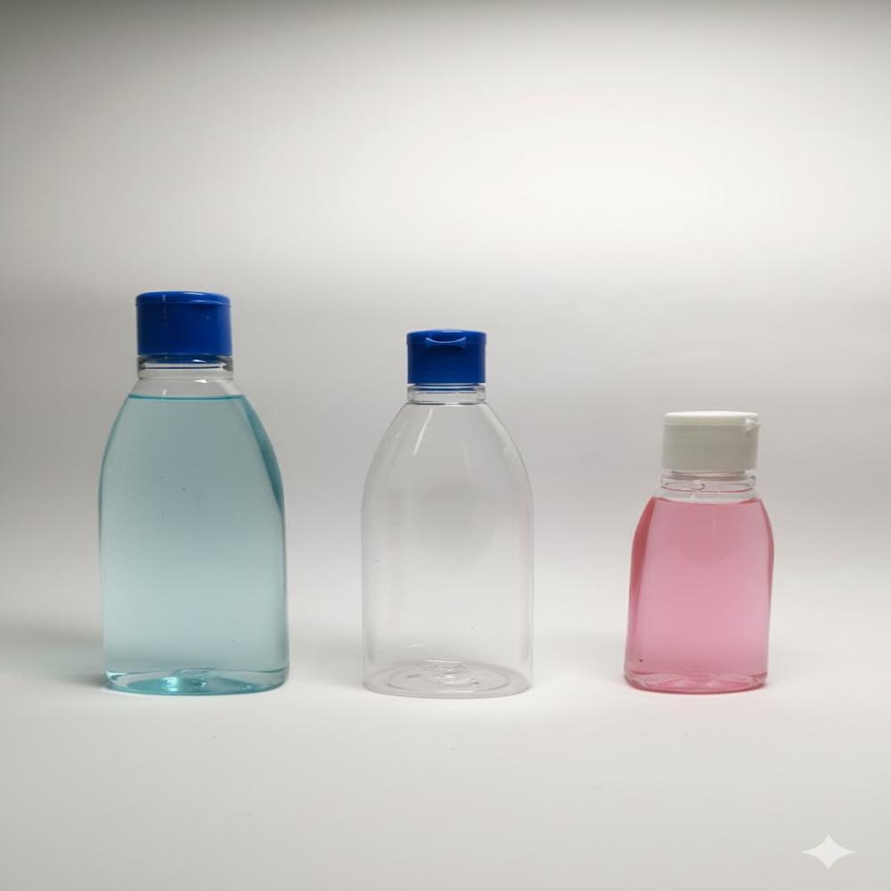 Jasmine Shape Pet Bottle For Hair Oil