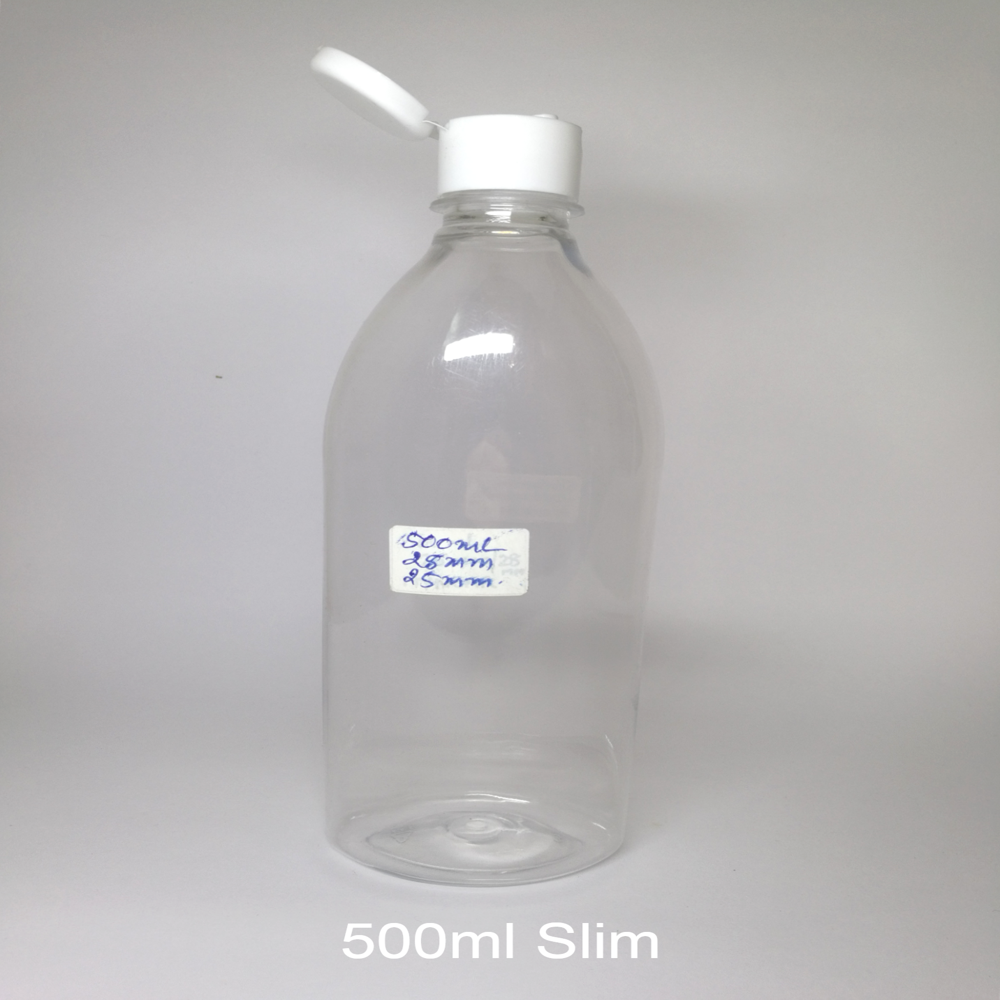 Jasmine Shape Pet Bottle For Hair Oil