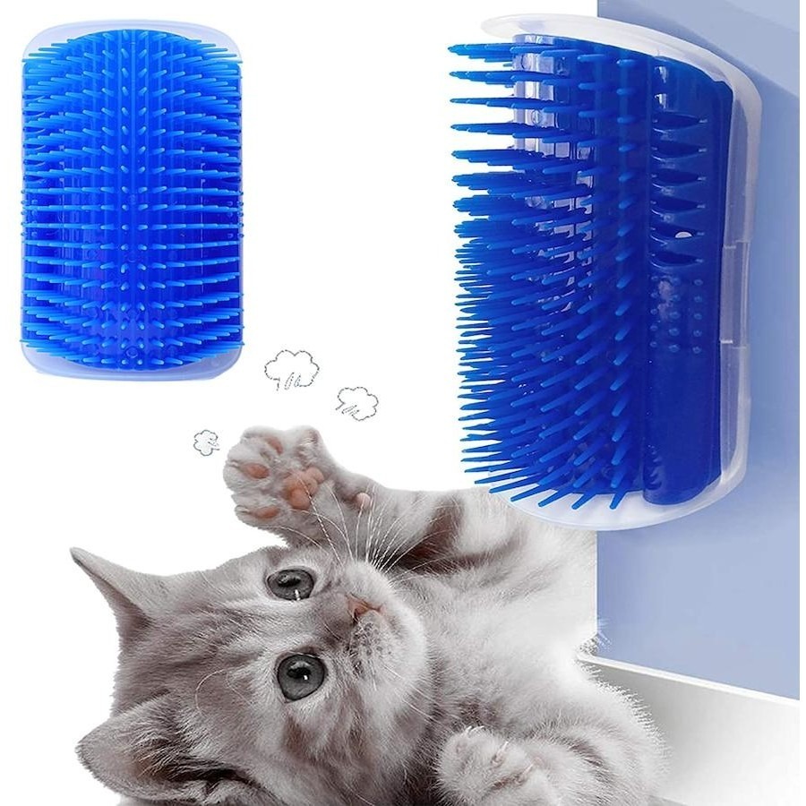 Self Groomer Pet Plastic Massage Device