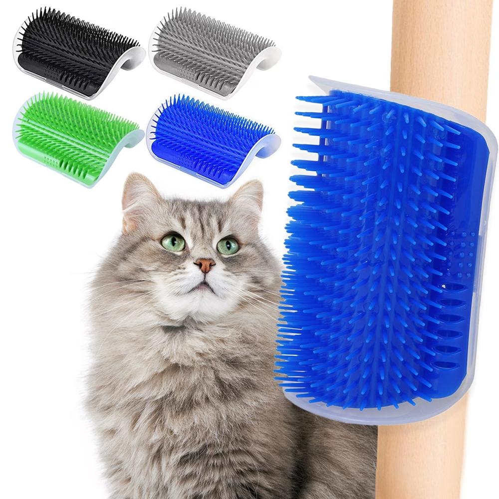 Self Groomer Pet Plastic Massage Device
