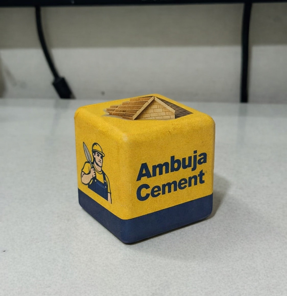 Cube Paper Weight By Gift Deck