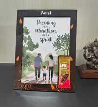 Wooden Customized Photo Frame - Frame Color: Brown