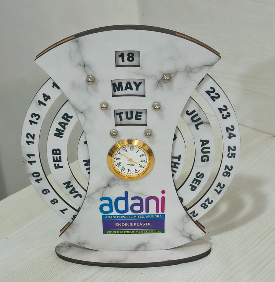 Rotating Calendar With Watch - Design Type: Customized