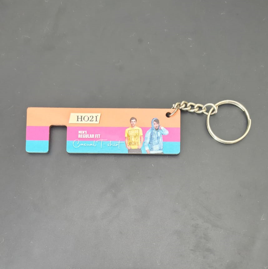 Customized Mdf Keychain