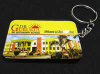 Mdf Customised Keychains - Color: Multicolor (as Per Custom Design)