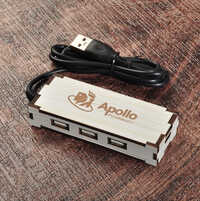 Wooden Usb Hub - Application: Suitable For Desktops