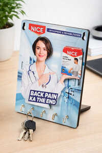 Printed Wooden Key Holder - Application: Home