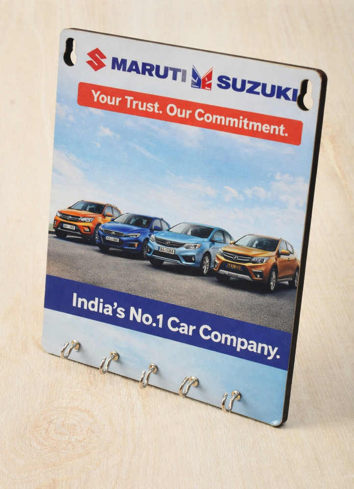 Printed Wooden Key Holder