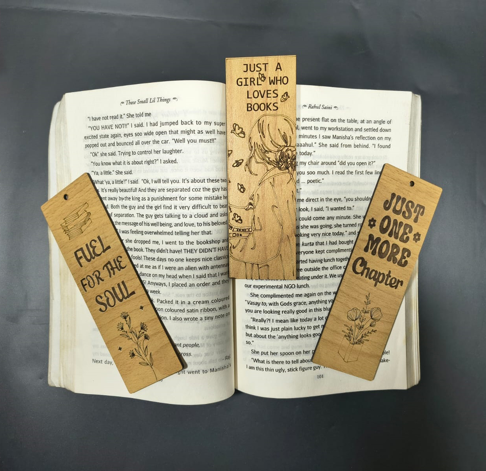 Customized MDF Bookmarks