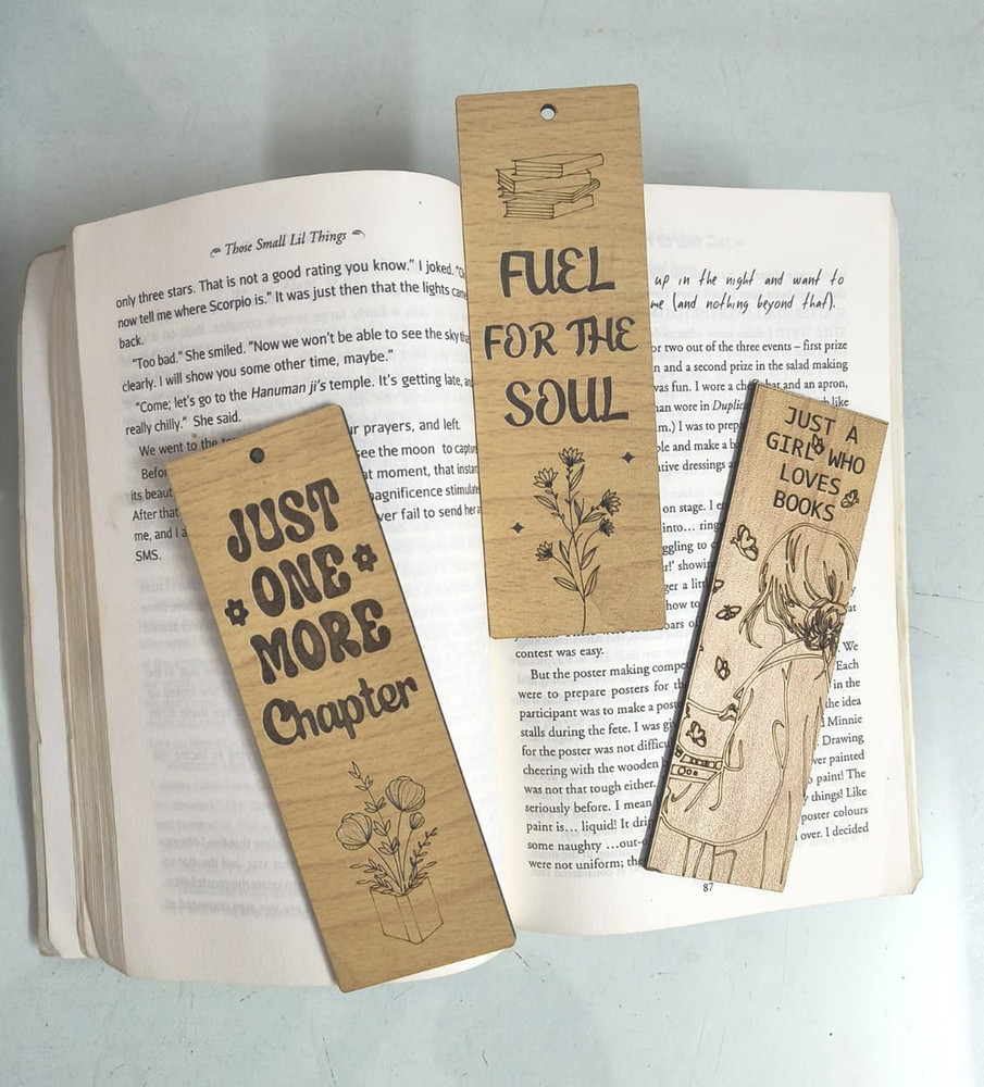Customized MDF Bookmarks