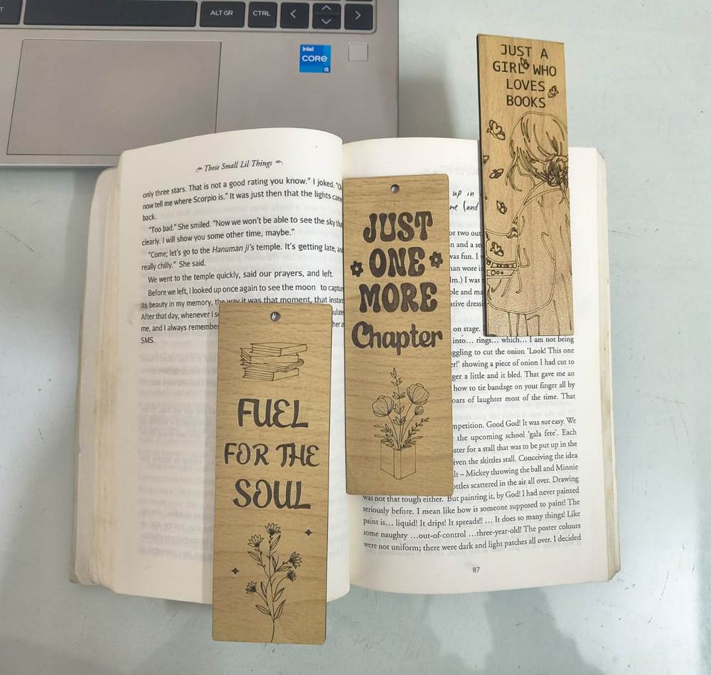 Customized MDF Bookmarks
